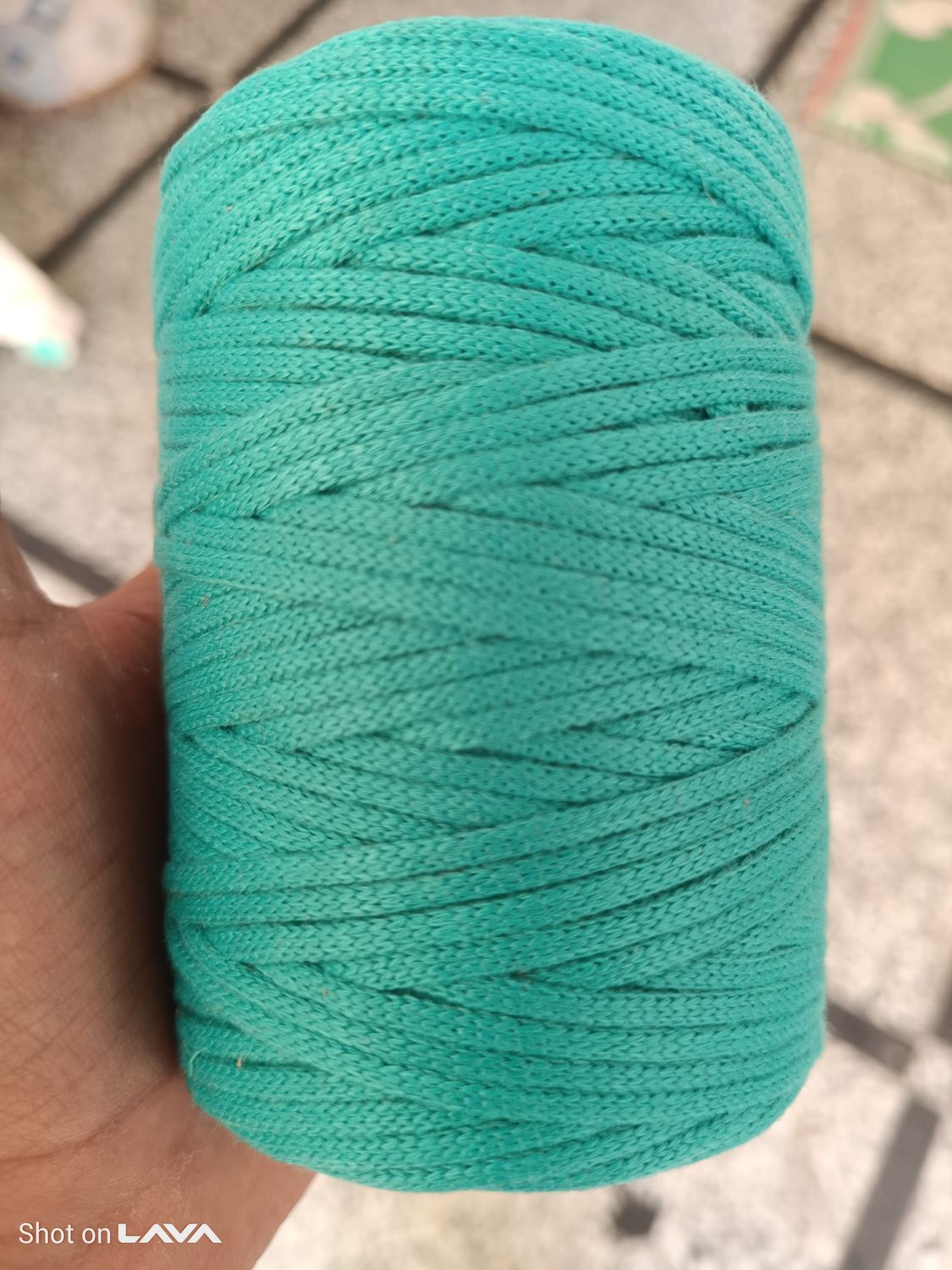2mm Sea Green polyster