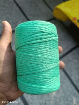 2mm dark mint green polyster