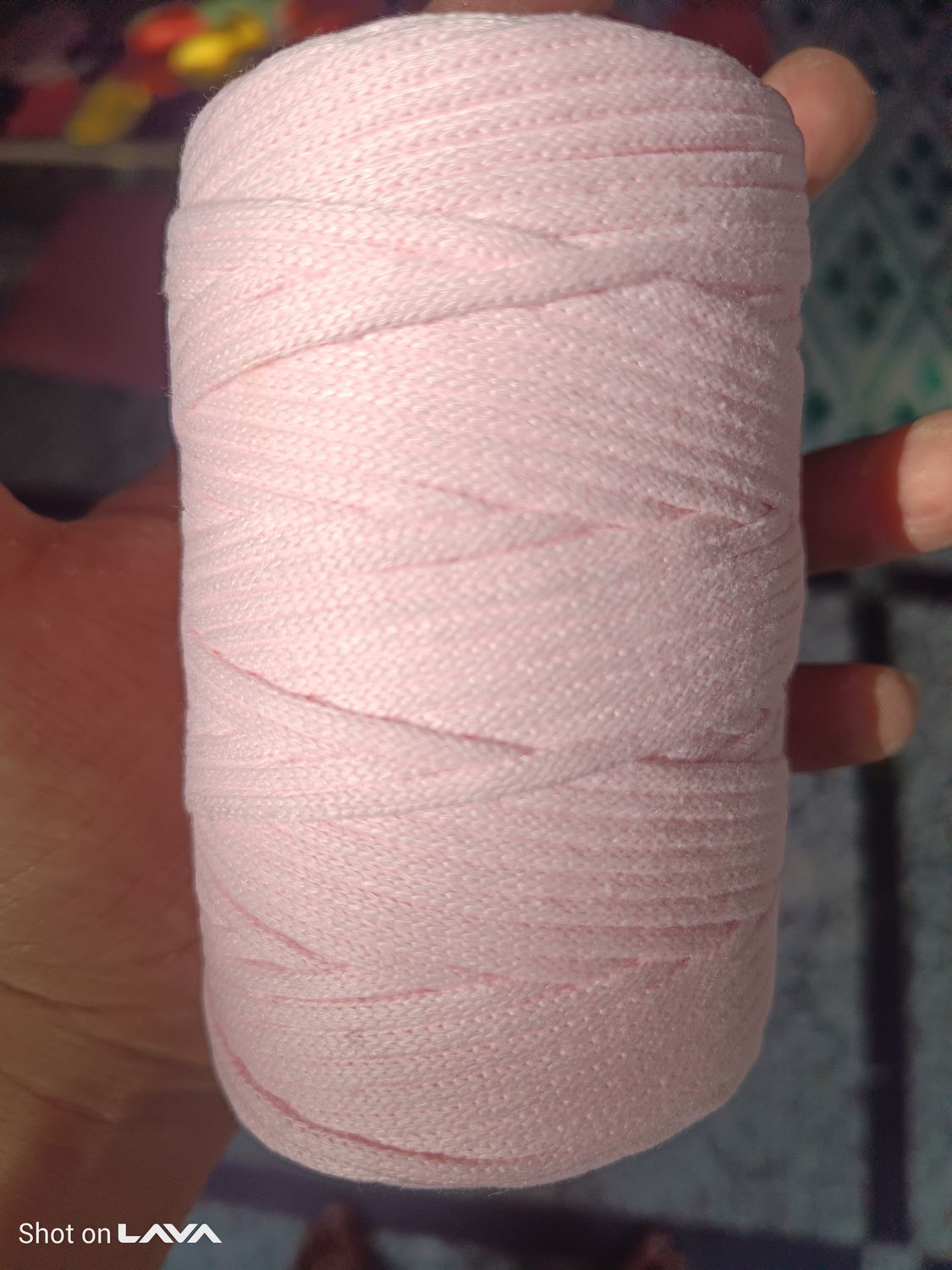 2mm Vintage Pink Polyster 2mm Vintage Pink Polyster
