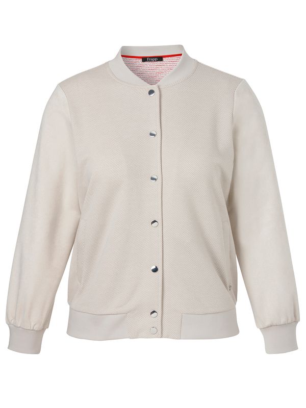 Jacke Rundhals 1/1 Arm Druckknöpfe