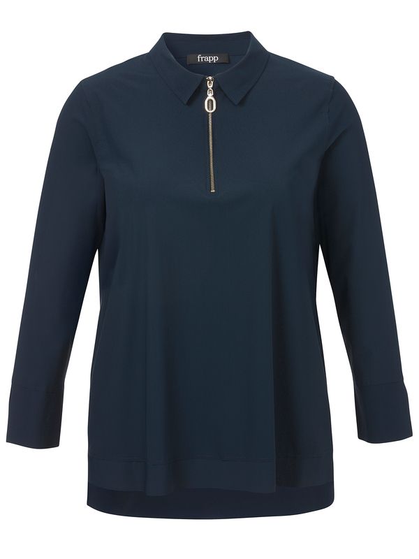 T-Shirt Kragen 1/1 Arm Zipper