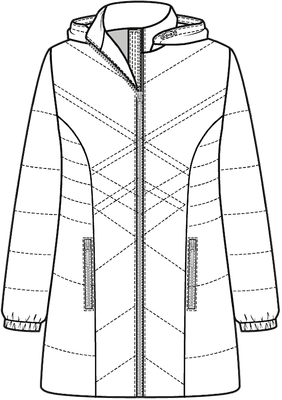 Jacke 6462-6590-0 Blau