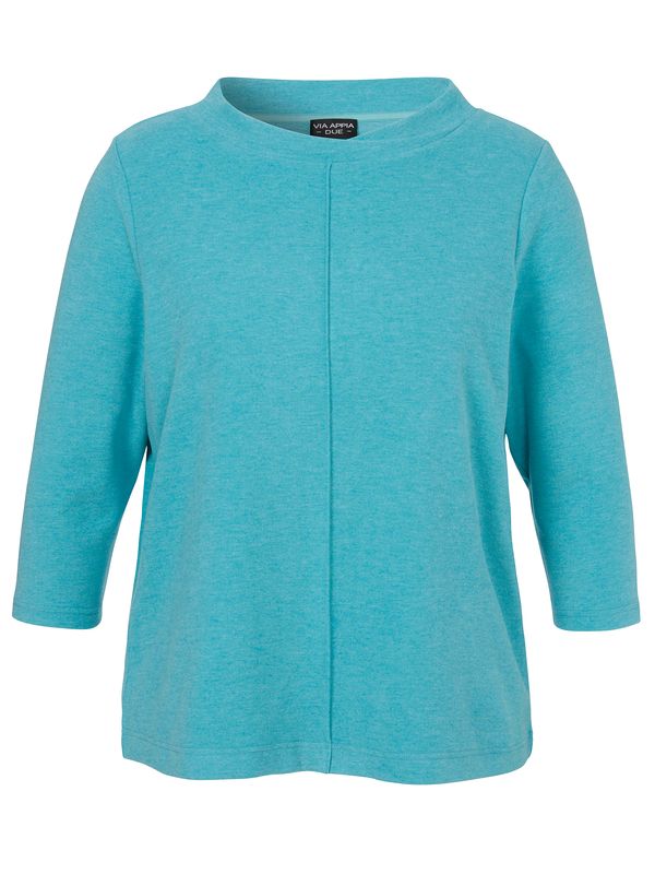 Sweatshirt Stehkragen 3/4 Arm