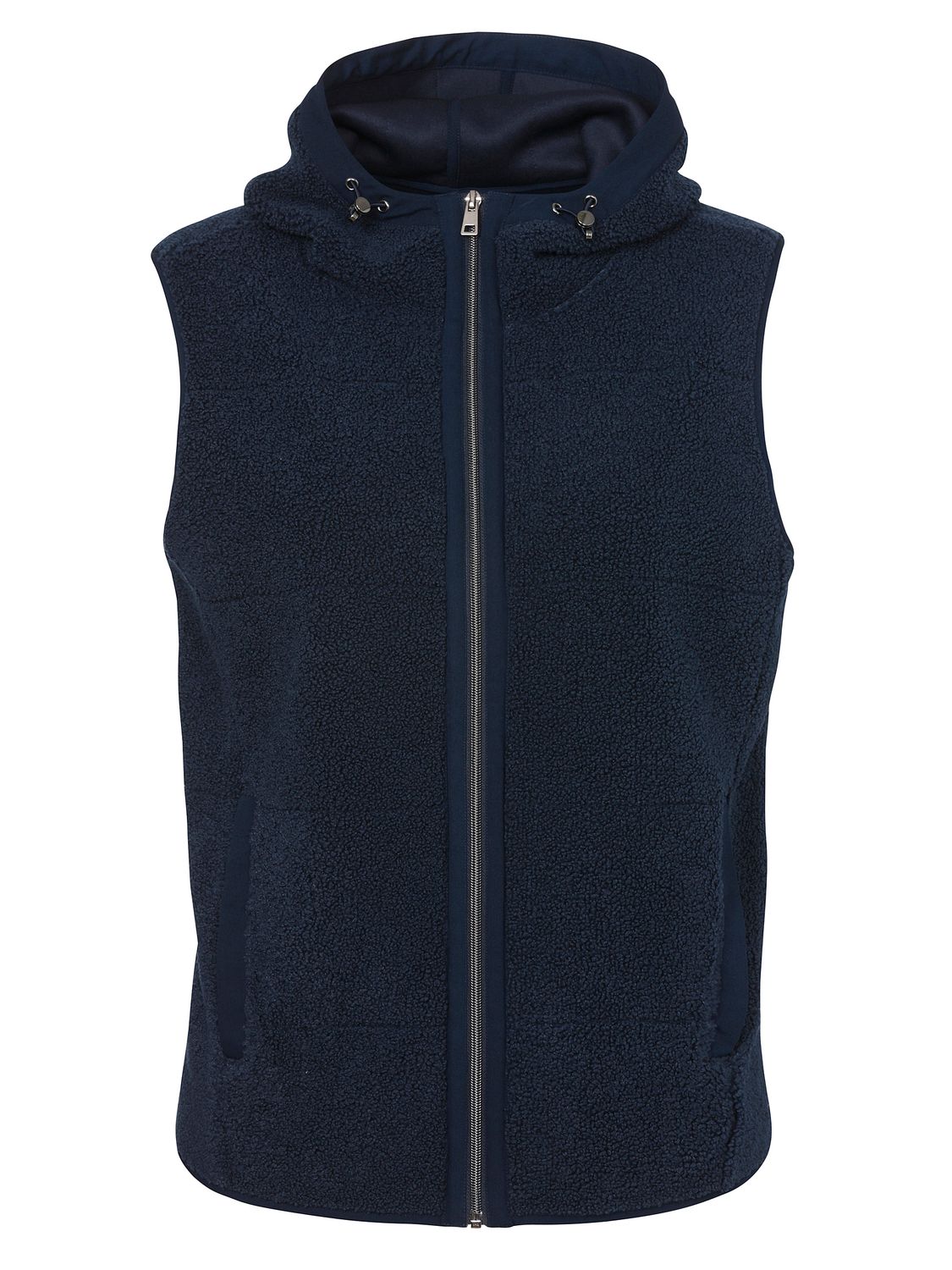 Weste Kapuze Zipper Taschen