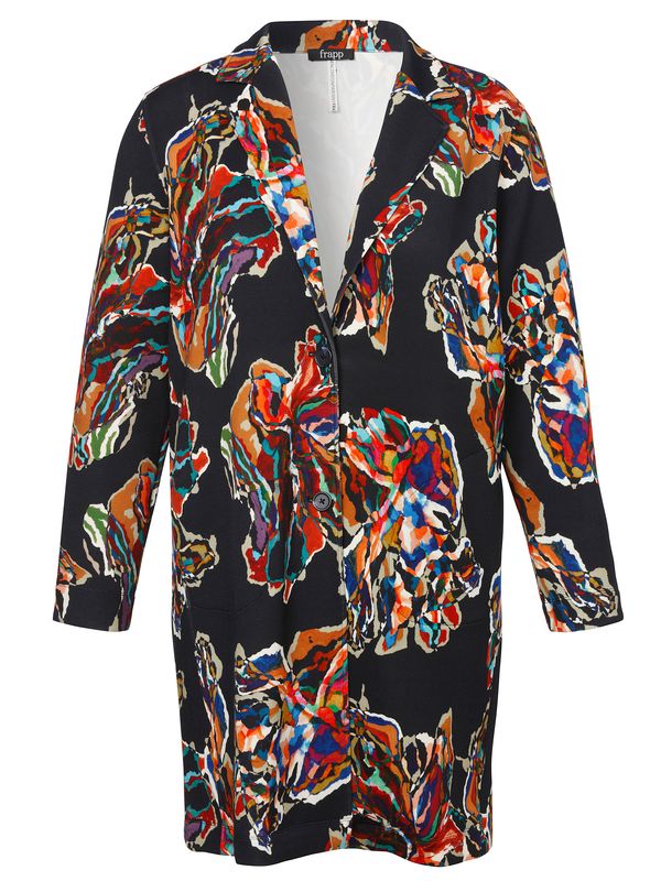 Mantel 1/1 Arm Knöpfe Druck