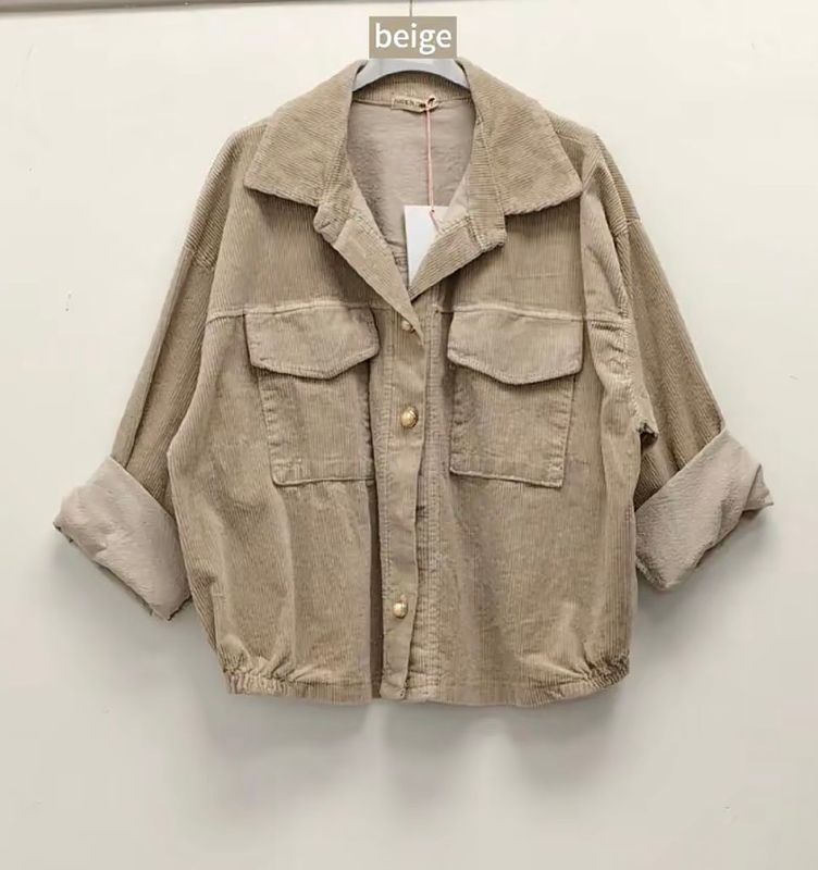 Jacke Braun Beige