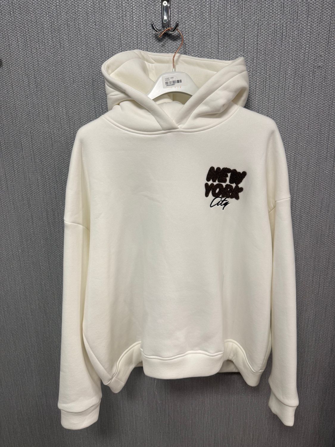 Hoodie New York City Weiß