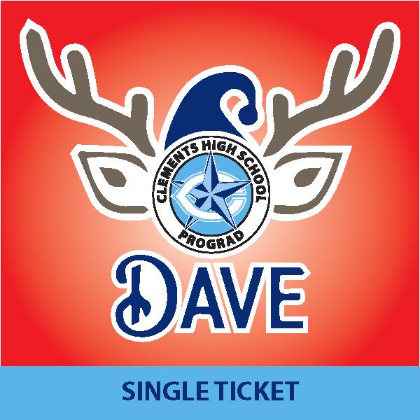 Dave - December 28th @ 10:10pm - Single Ticket