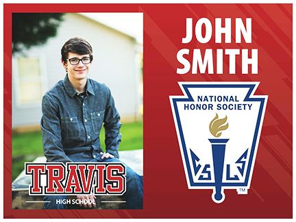 Travis High School Yard Sign - National Honor Society