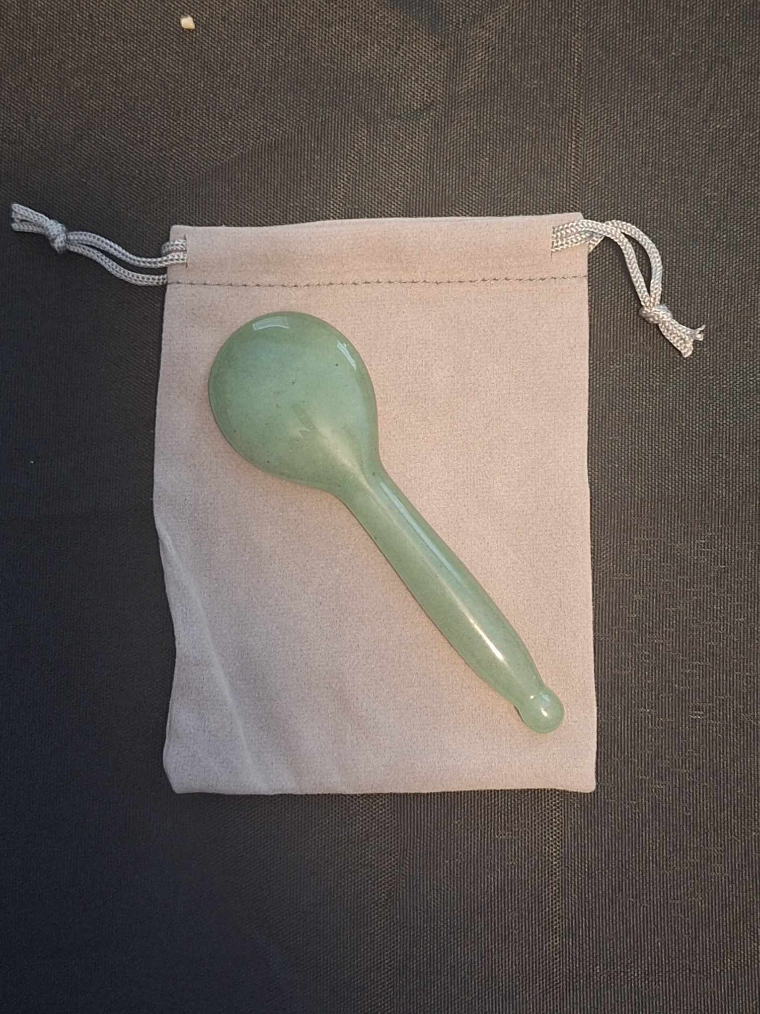 Jade Acupressure Gua Sha Spoon