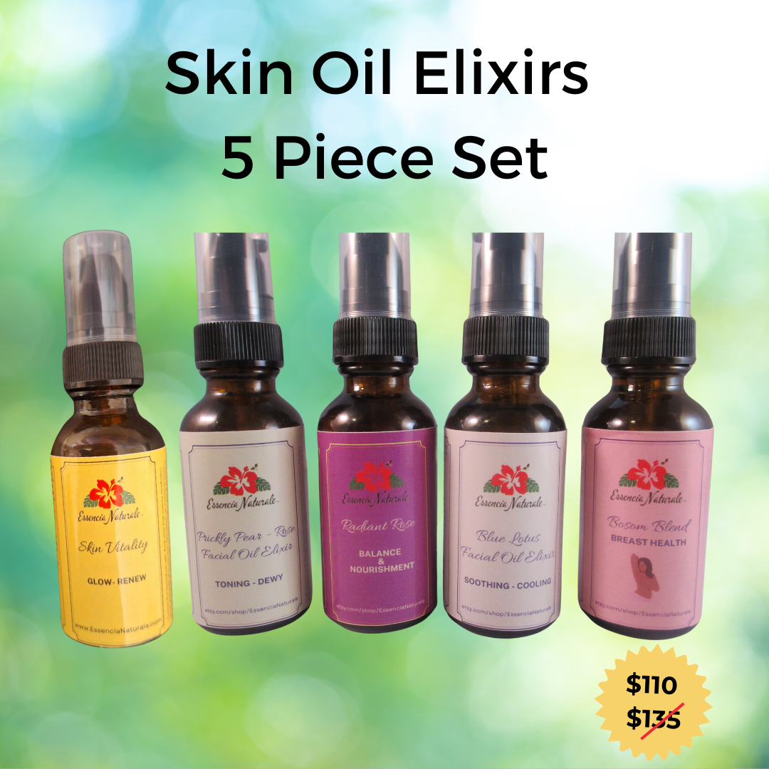5 Piece Set - Skin Oil Elixirs