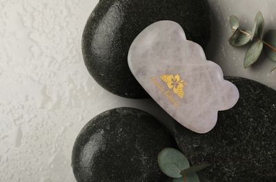 Gua Sha Stone - White Jade