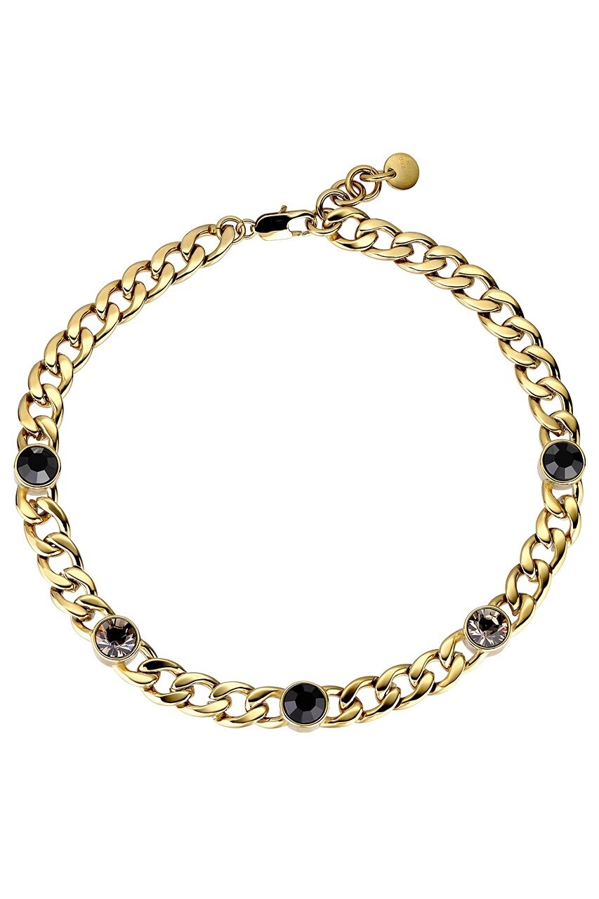DK Angelina necklace, Colour: Black/grey