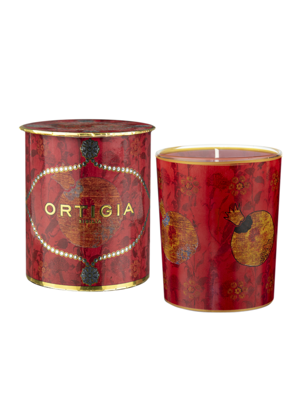 Melograno candle decorated sm
