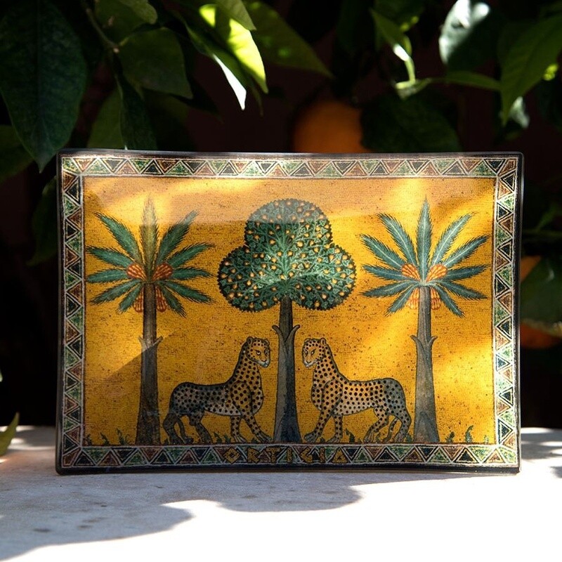Zagara Large Glass Plate