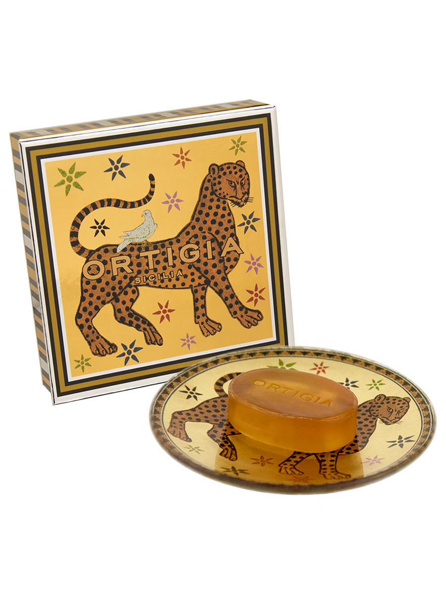 Ambra Glass plate and soap