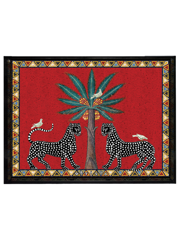 Tray Mosaico Red Medium