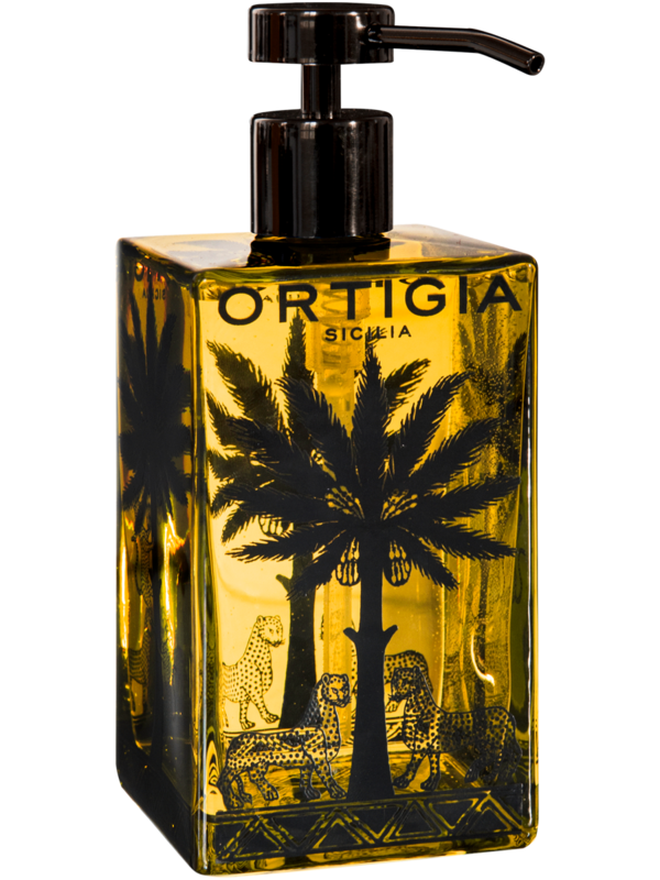 Ambra Nera Liquid Soap 500ml Glass