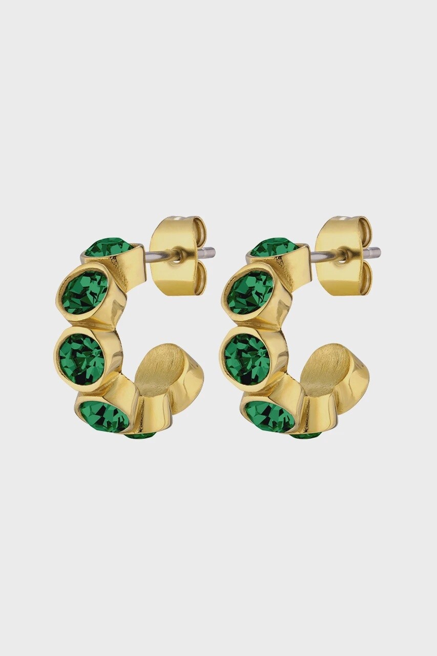 DK Jenna earrings green
