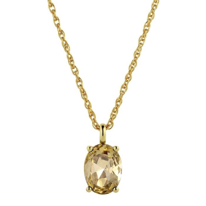 DK Barga Necklace Golden, Colour: Gold