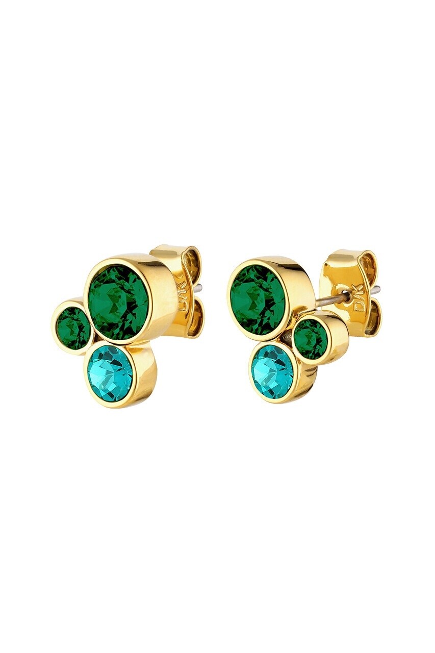 DK Aki earrings, Colour: Green
