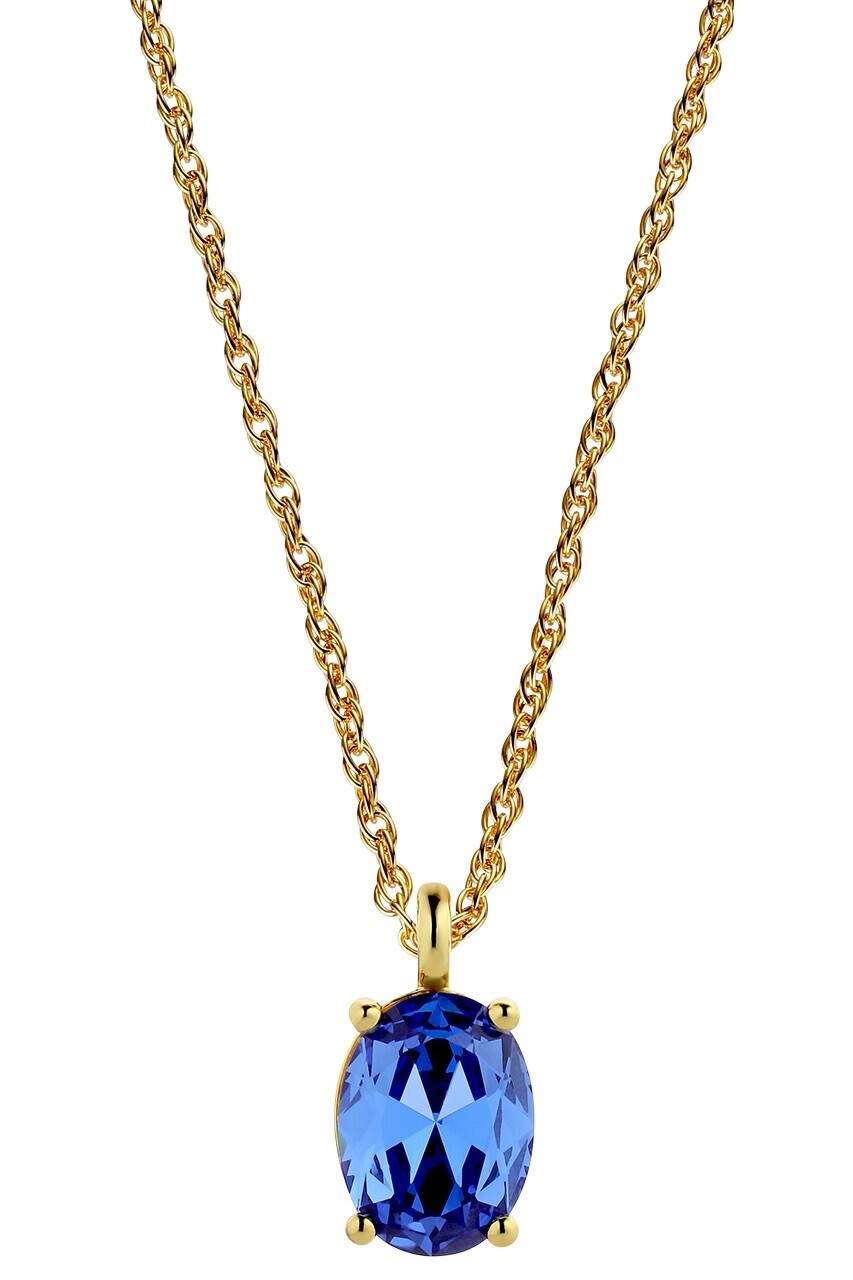 DK Barga Necklace Sapphire Blue