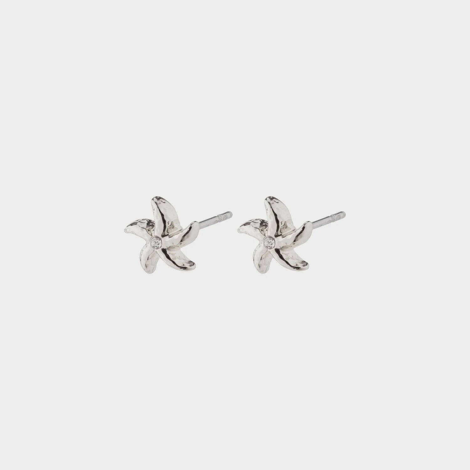Oakley Silver-plated Starfish Earrings
