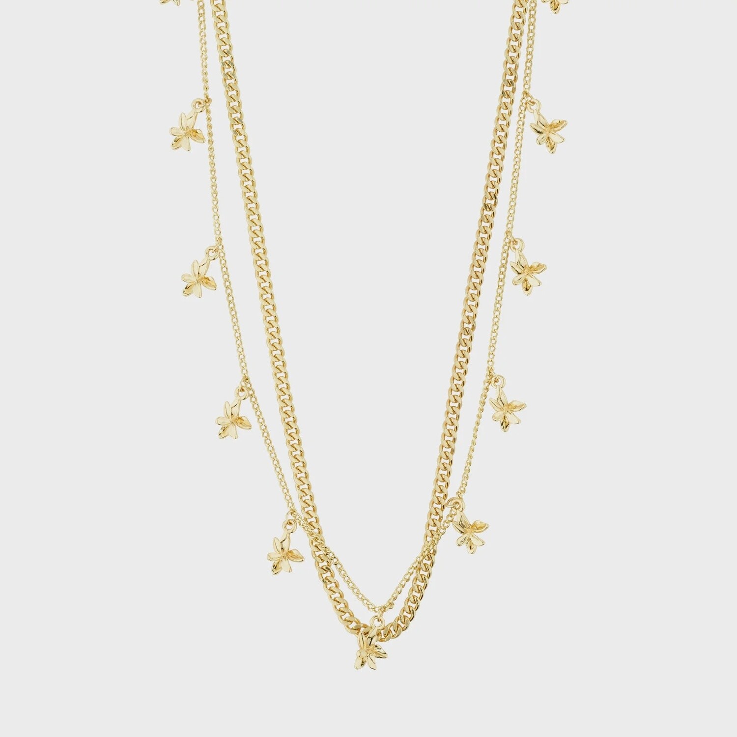 Riko 2 in 1 Gold-plated Necklace