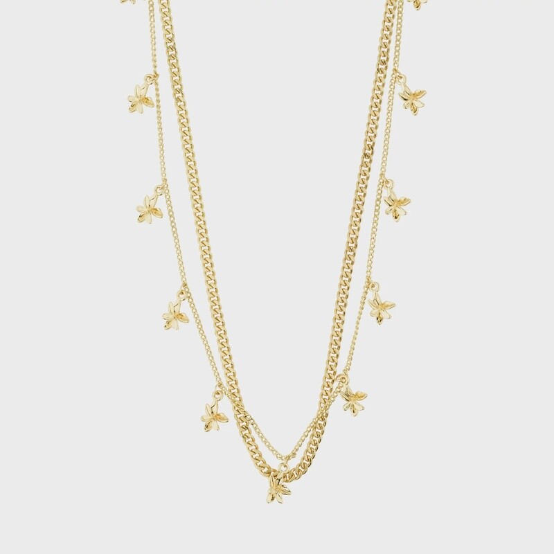 Riko 2 in 1 Gold-plated Necklace