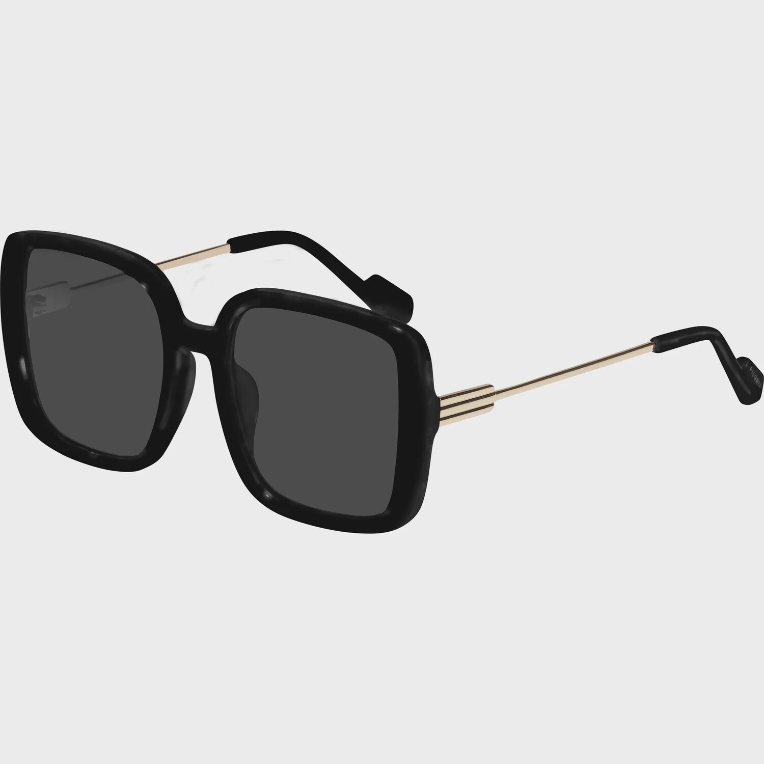 Aliet Black / Gold Sunglasses