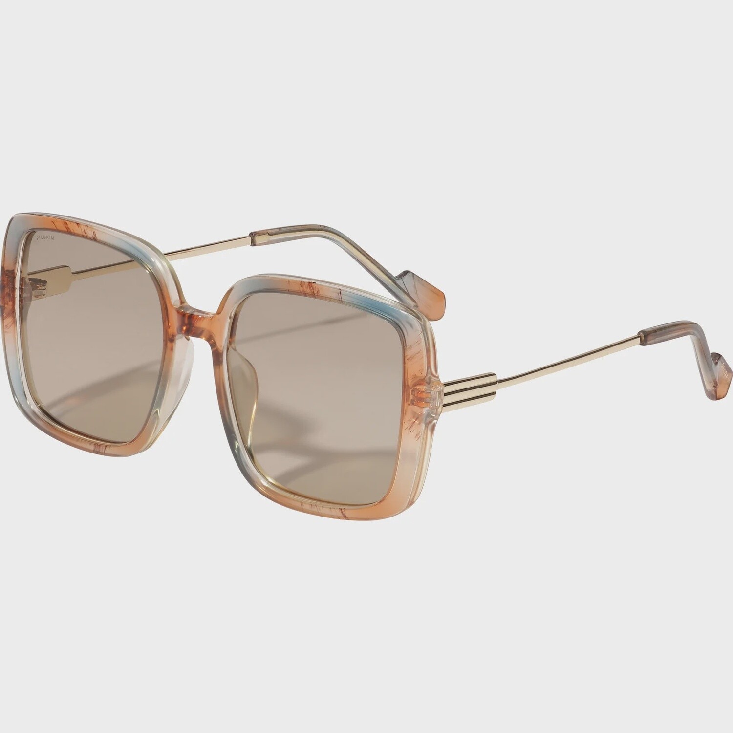 Aliet Multi / Gold Sunglasses