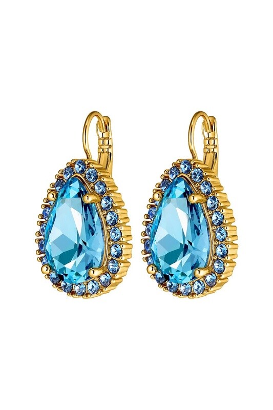 DK Fiora Aqua/ Light Blue Earrings