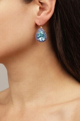 DK Fiora Aqua/ Light Blue Earrings