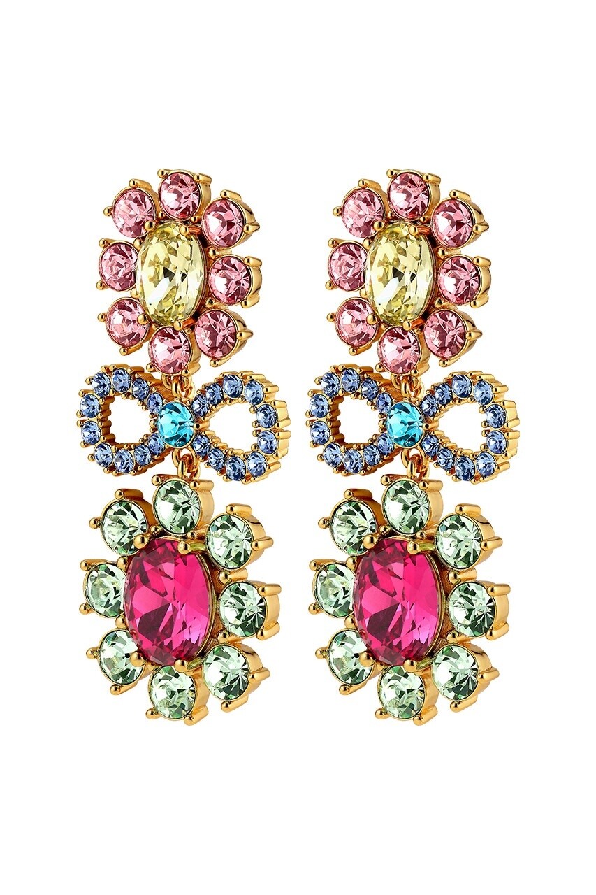 DK Lillian Earrings Floral Multi