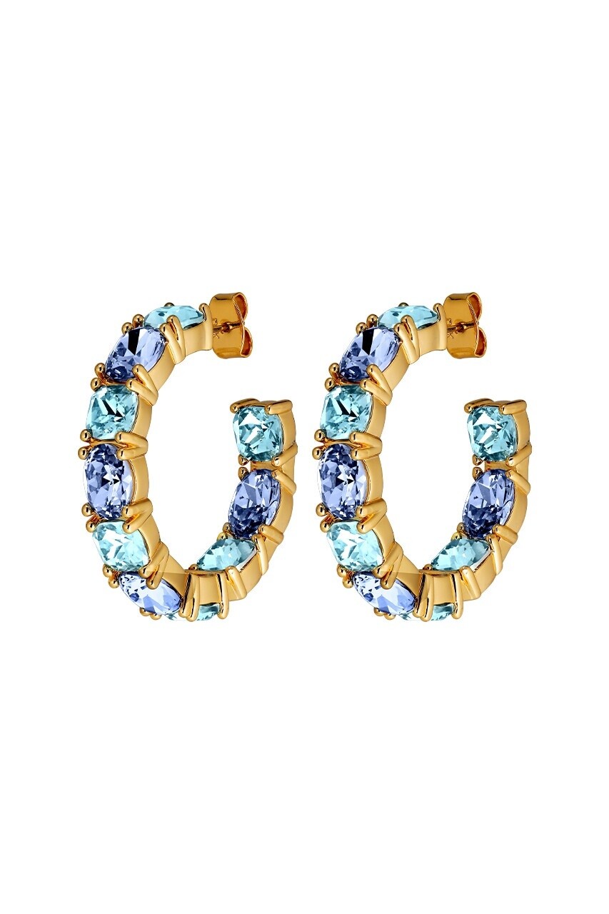 DK Gretia Earrings Aqua Blue