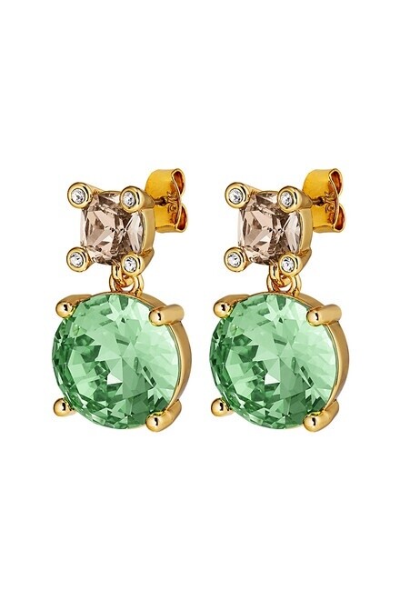 DK Nicola Earrings Green