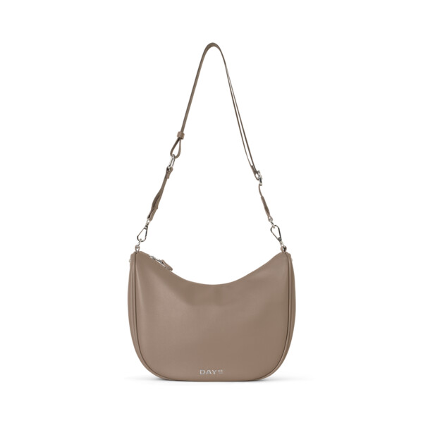 Taupe Cherie PU Leather Crossbody