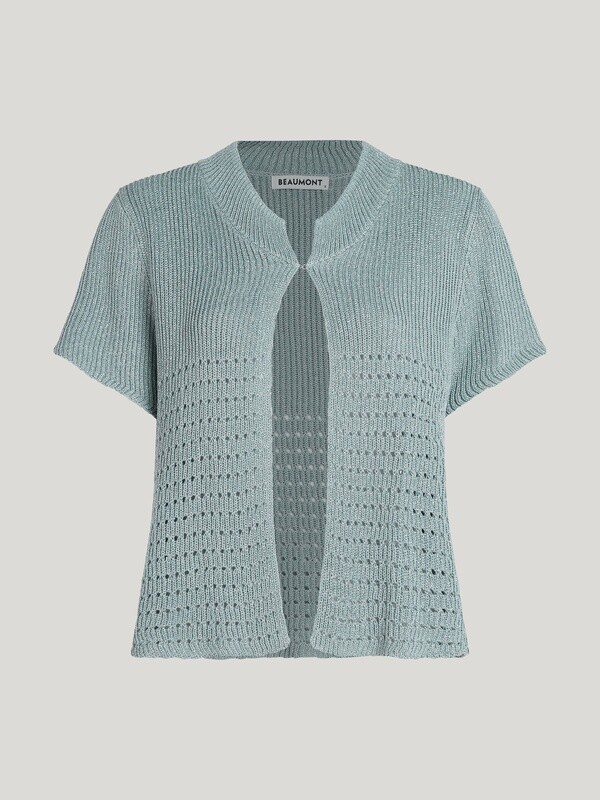 BT Ariel Cardigan Blue Grey