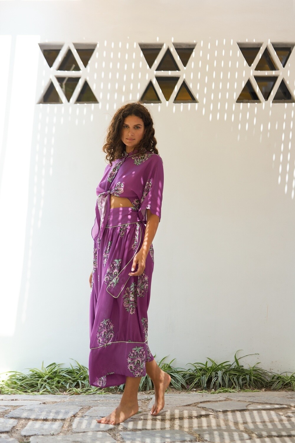Ari Shirt Violet Purple