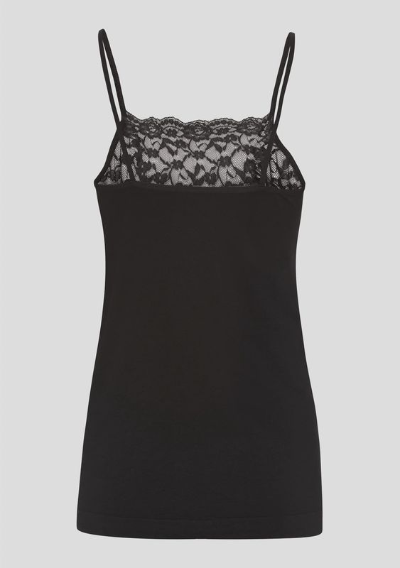 Black Nilla vest top