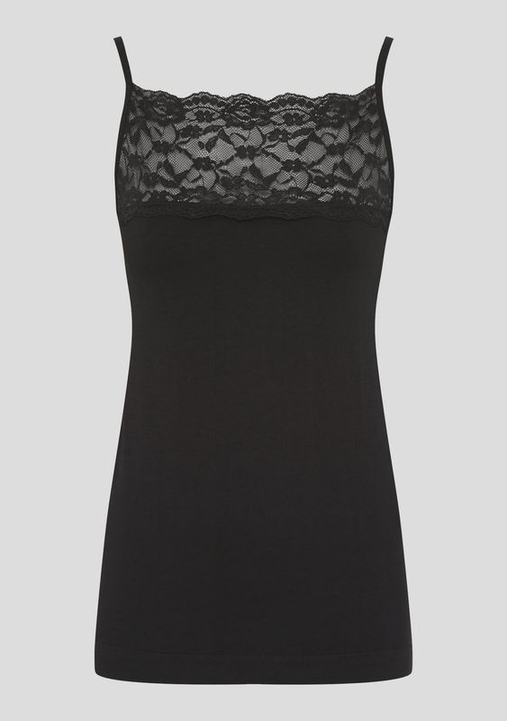 Black Nilla vest top