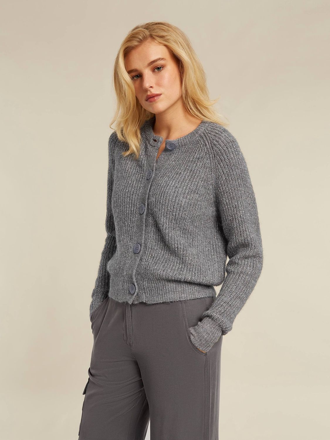 BT Brent cardigan grey