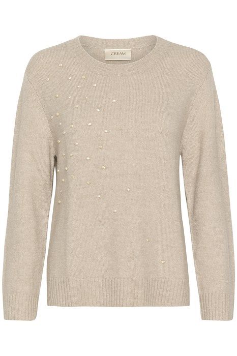 Pumpkin knit jumper beige