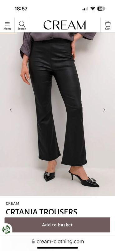 Tania Ankl trousers black