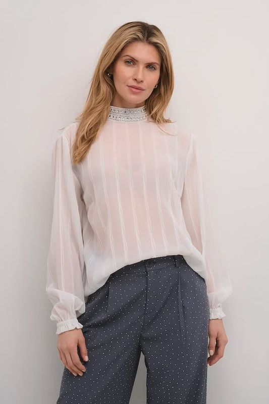 Sadia blouse snow white