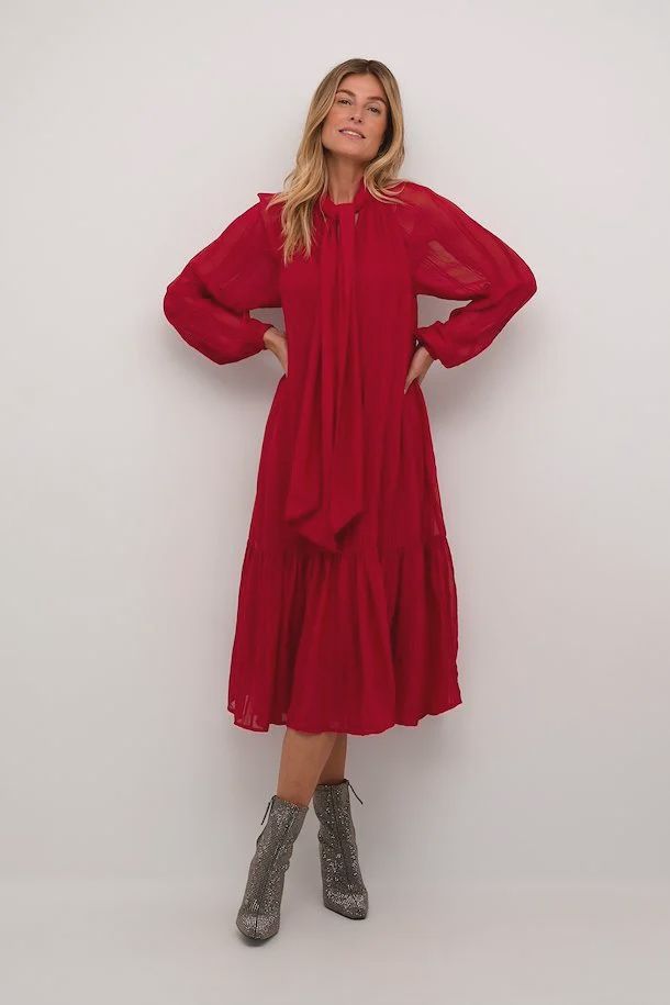Sadia dress red