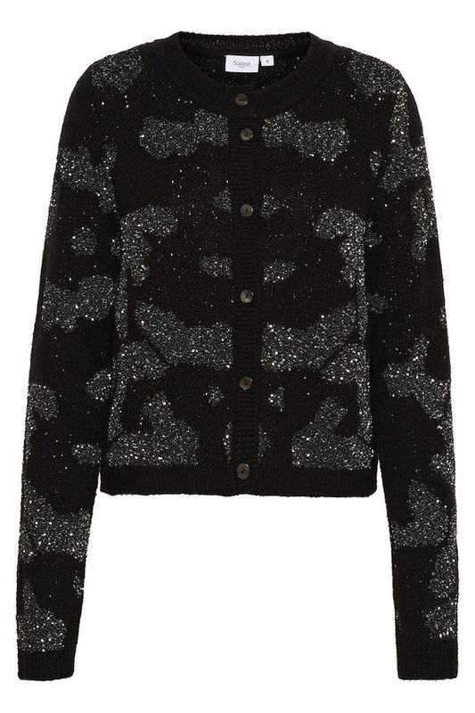 Halima black cardigan