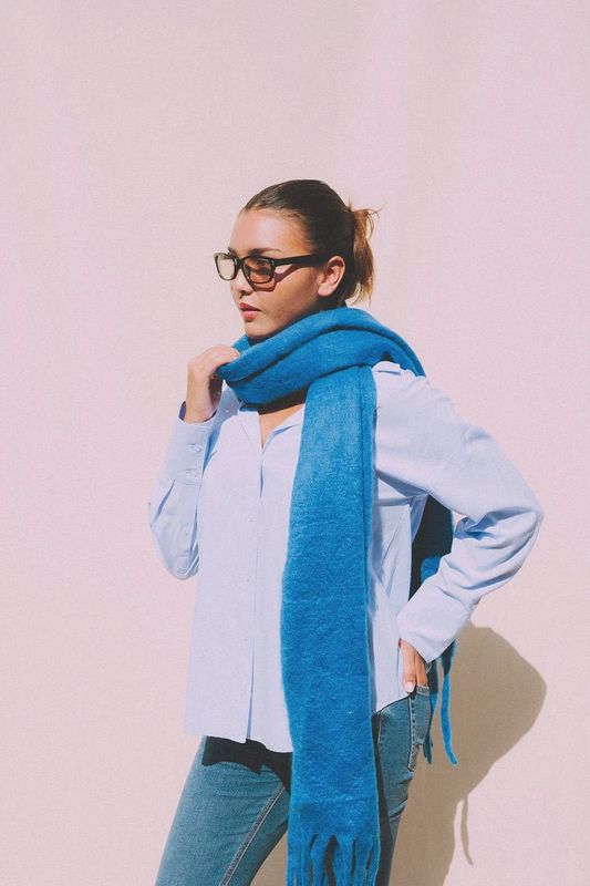 Blueberry scarf
