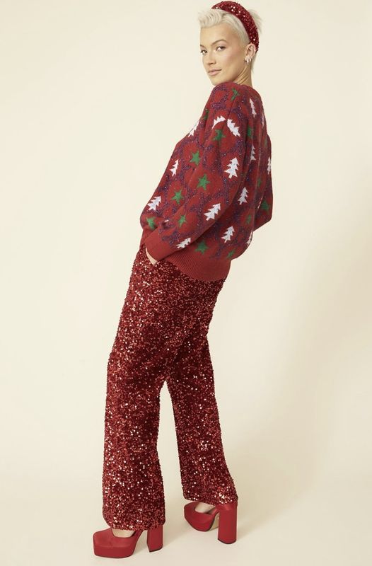 Red Christmas jumper