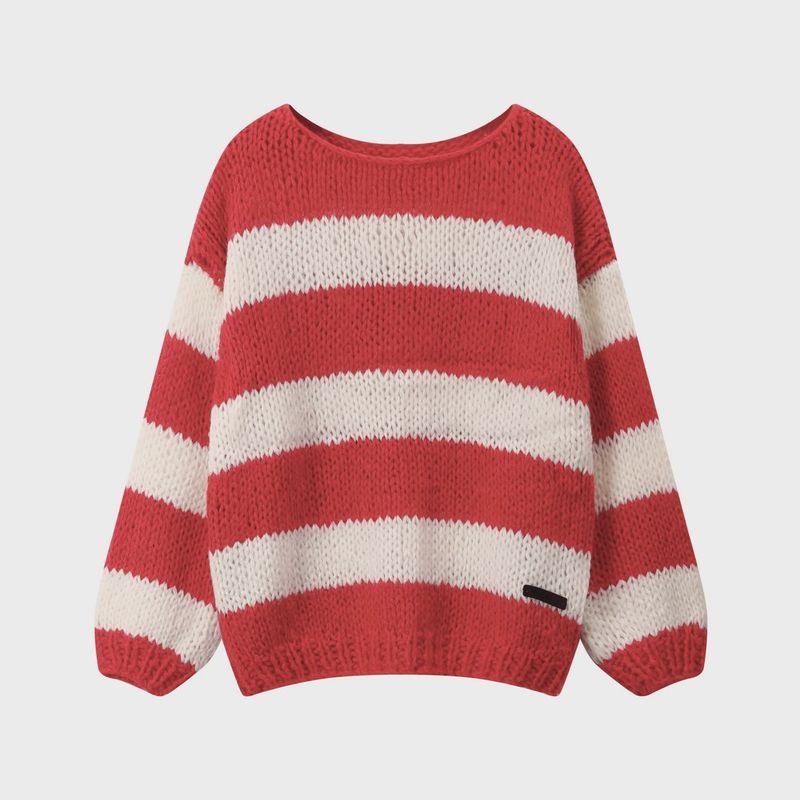 Forget me not jumper red